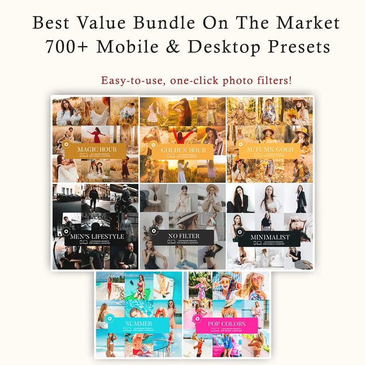 Master Lightroom Presets Collection | Mobile &amp; Desktop Presetsh.com
