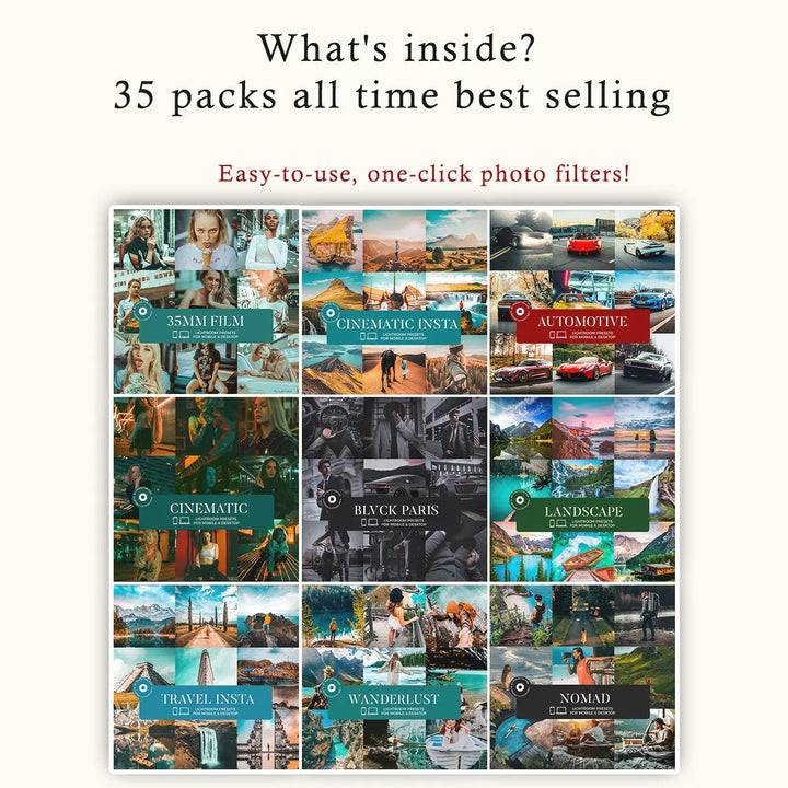 Master Lightroom Presets Collection | Mobile &amp; Desktop Presetsh.com