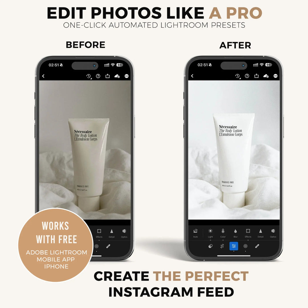 Products Lightroom Presets