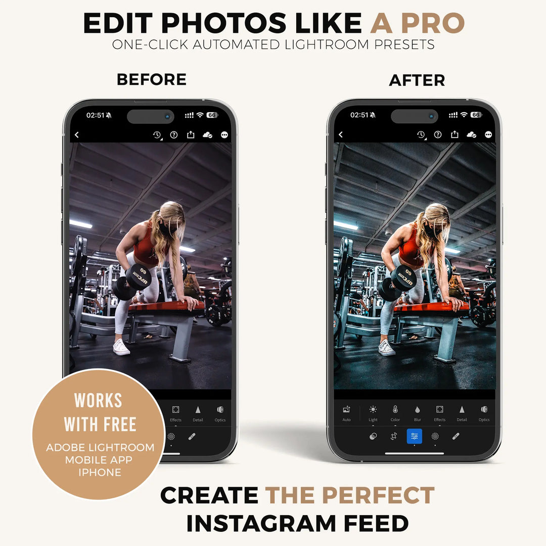 Fitness Lightroom Presets