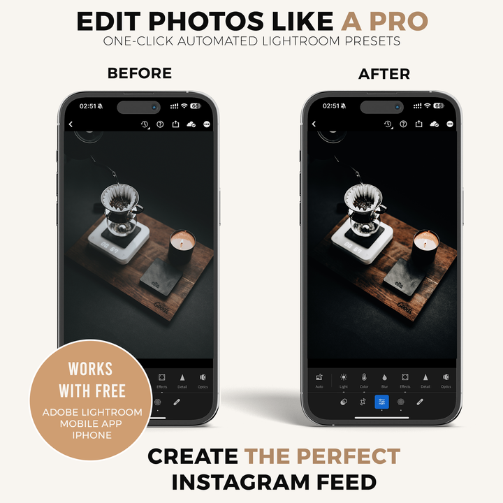Black Product Lightroom Presets