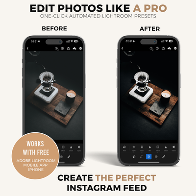 Black Product Lightroom Presets Collection