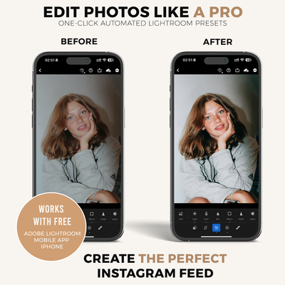 Selfie Lightroom Presets Collection