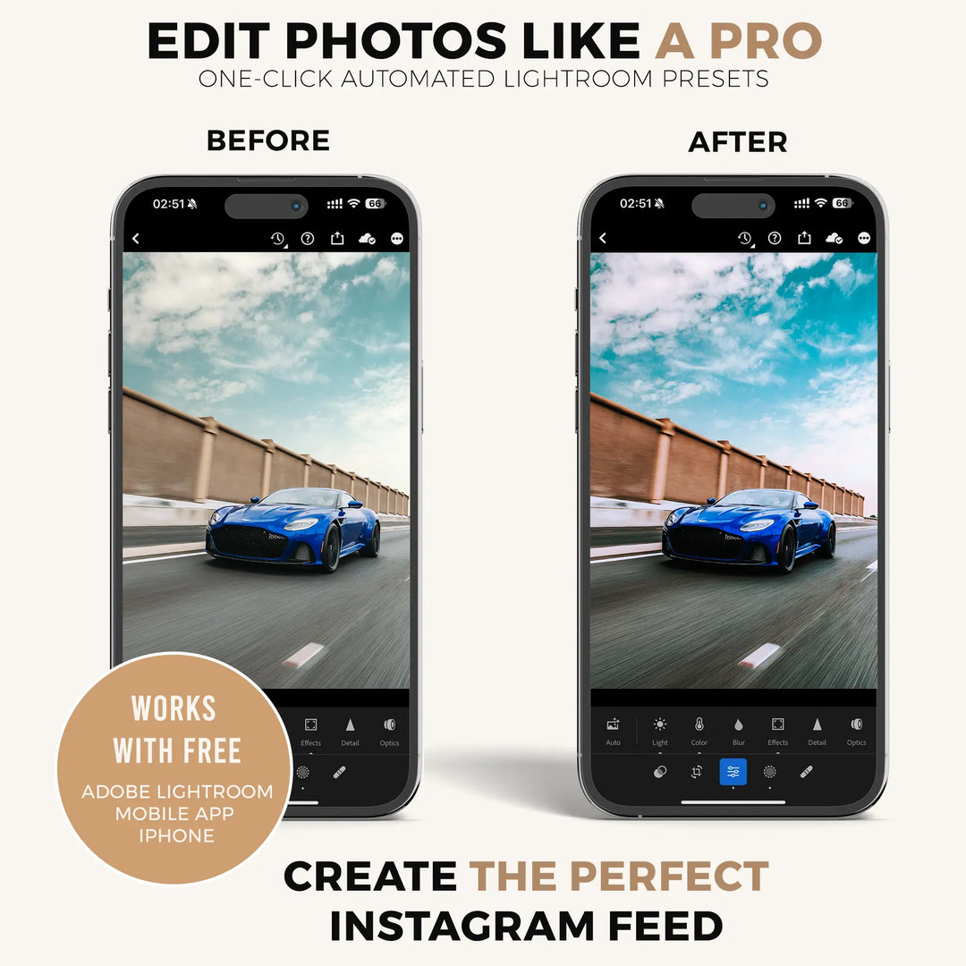 Automotive Lightroom Presets