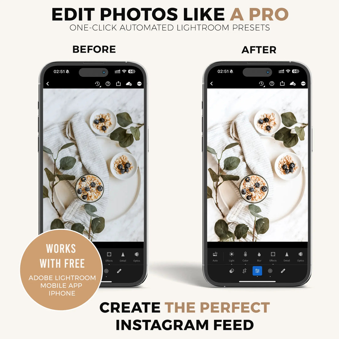 Food Blogger Lightroom Presets