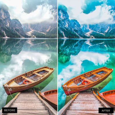  Curated Lightroom presets for stunning landscape & travel photos. Works with Lightroom Desktop & Mobile (DNG)