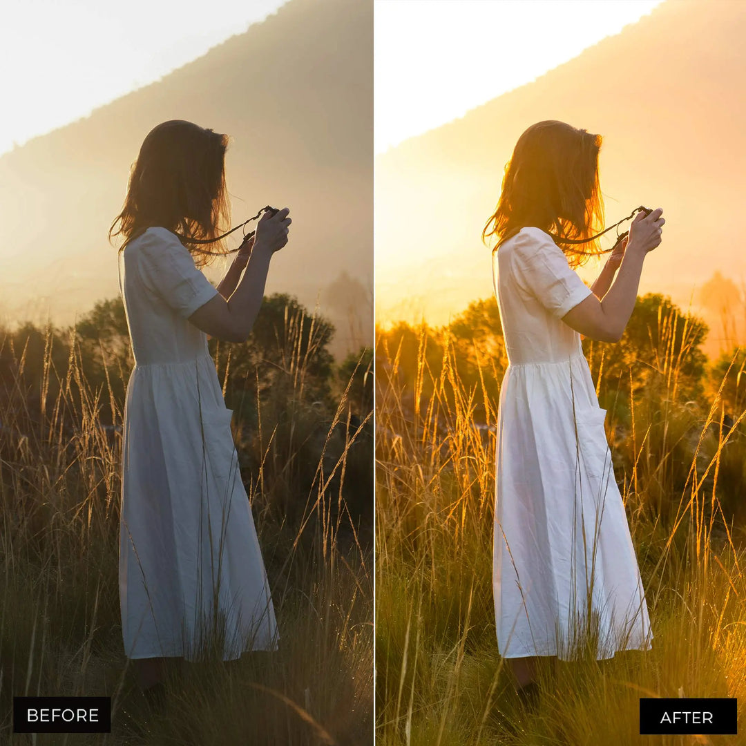 Golden Hour Lightroom Presets 
