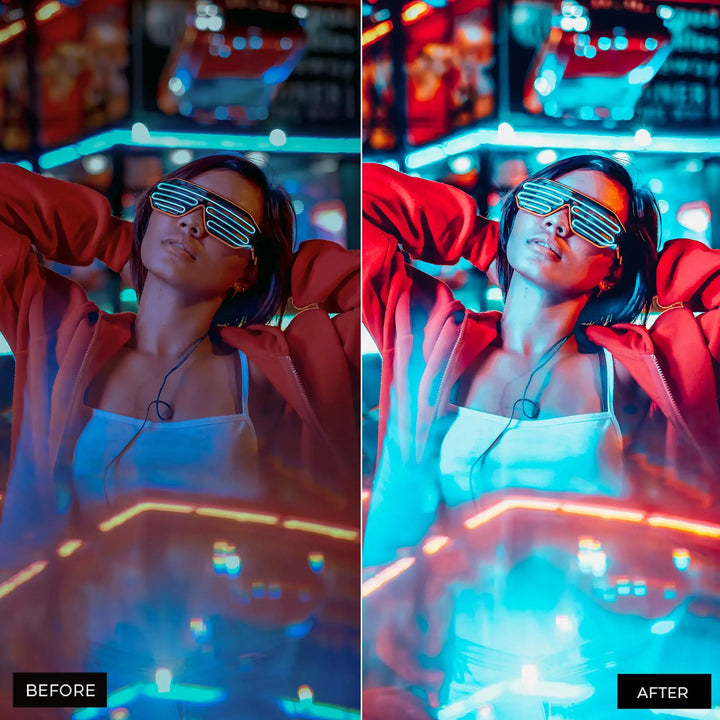 Neon Lightroom Presets