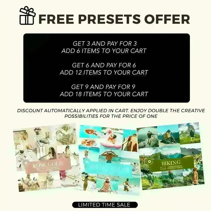 Black Lightroom Presets
