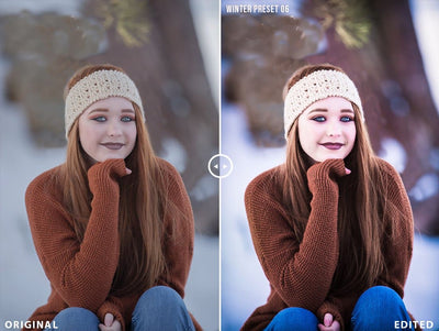 Pro Winter Lightroom & Photoshop Presets - presetsh photography