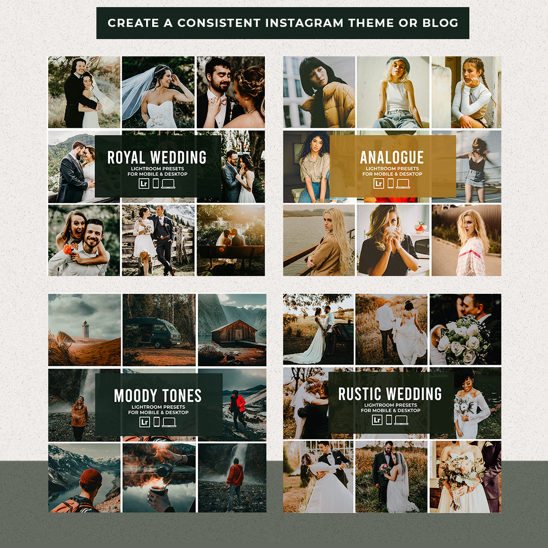 MOODY BUNDLE PRESETS | 12 PACKS (MOBILE + DESKTOP) - Presetsh