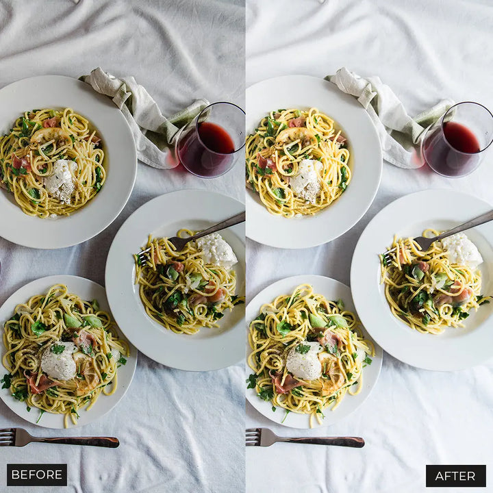 Food Blogger Lightroom Presets