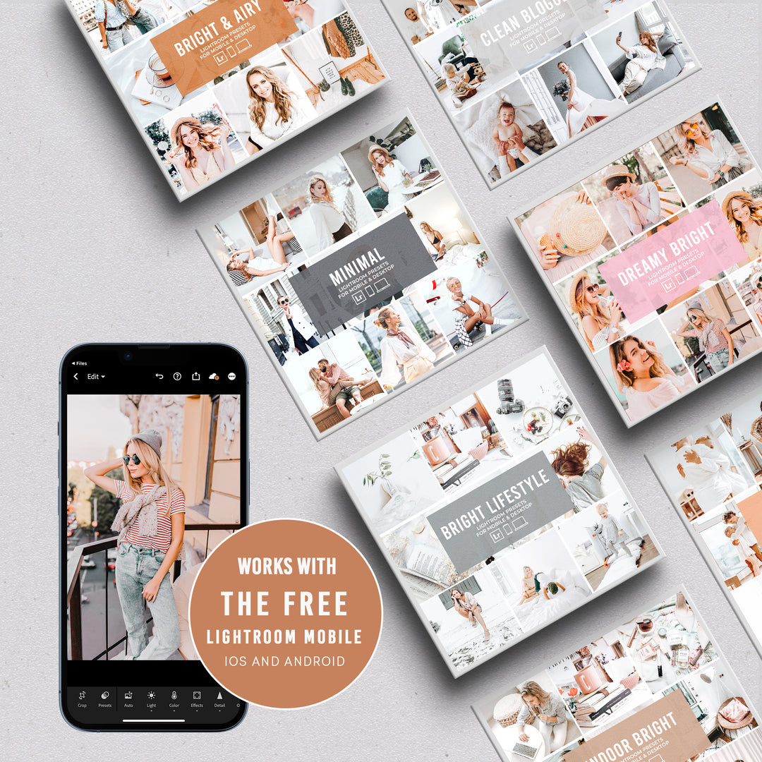 INFLUENCER LIGHTROOM PRESETS BUNDLE PACK (35 PACKS) - Presetsh