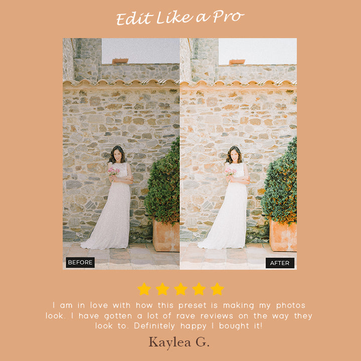 WEDDING BUNDLE PRESETS | 20 PACKS (MOBILE + DESKTOP) - Presetsh