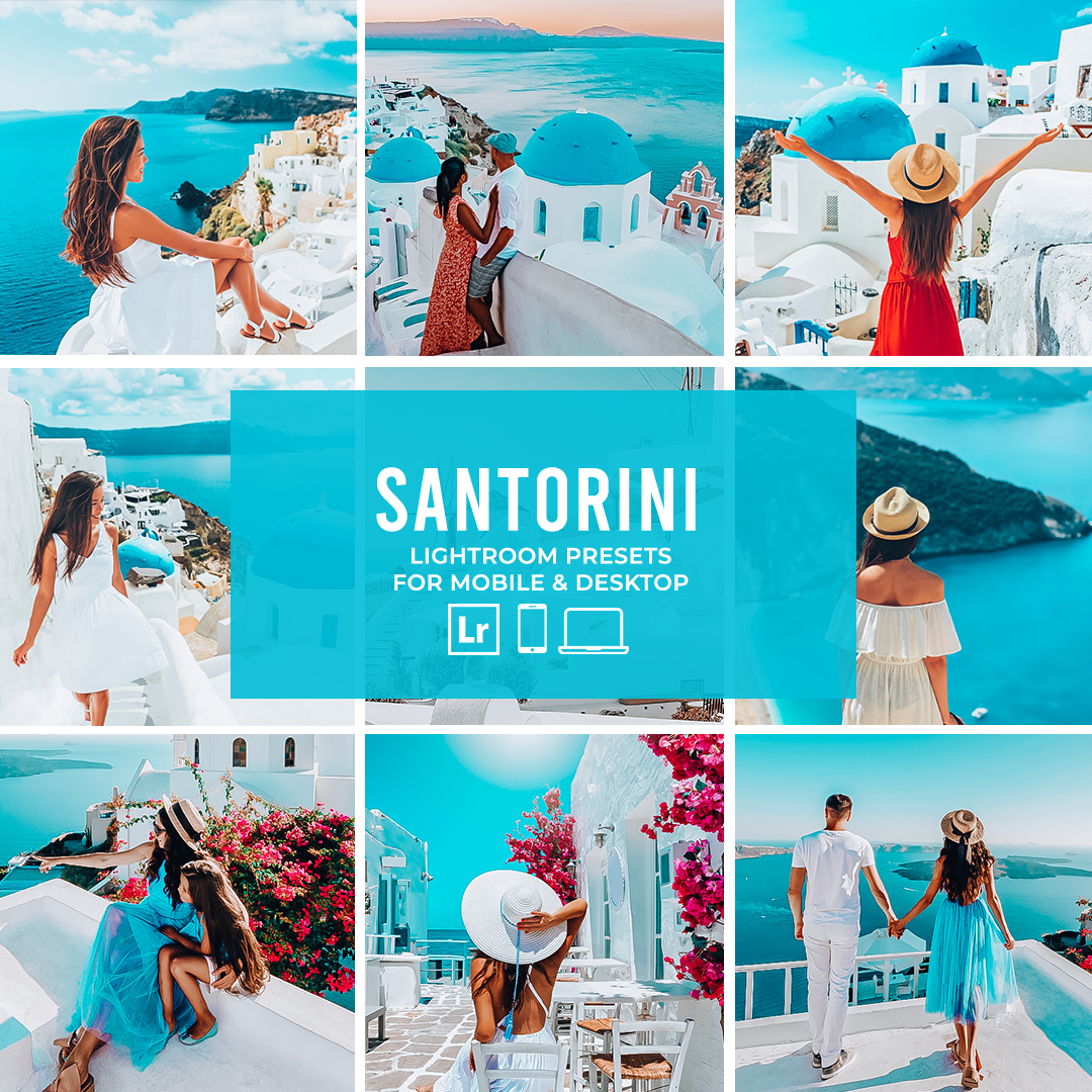 Santorini Lightroom Presets Collection - Presetsh