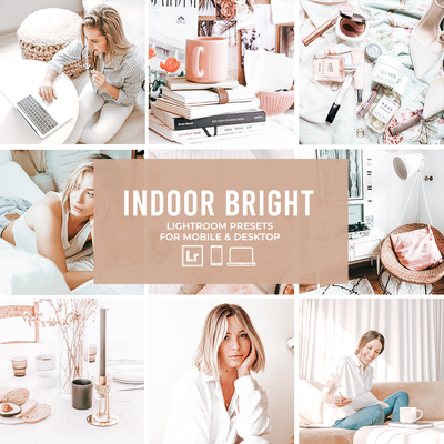 Indoor Bright Lightroom Presets Collection - Presetsh