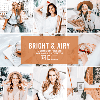 Bright Airy Lightroom Presets Collection - Presetsh