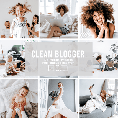 Clean Blogger Lightroom Presets Collection - Presetsh