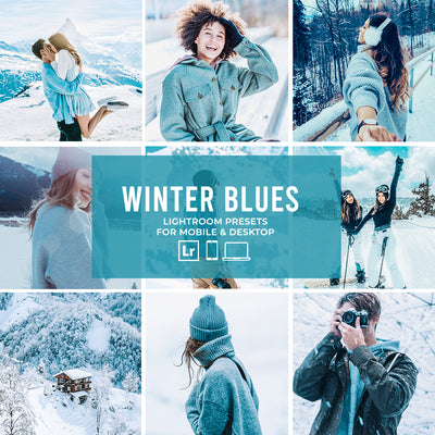 Winter Blues Lightroom Presets Collection - Presetsh