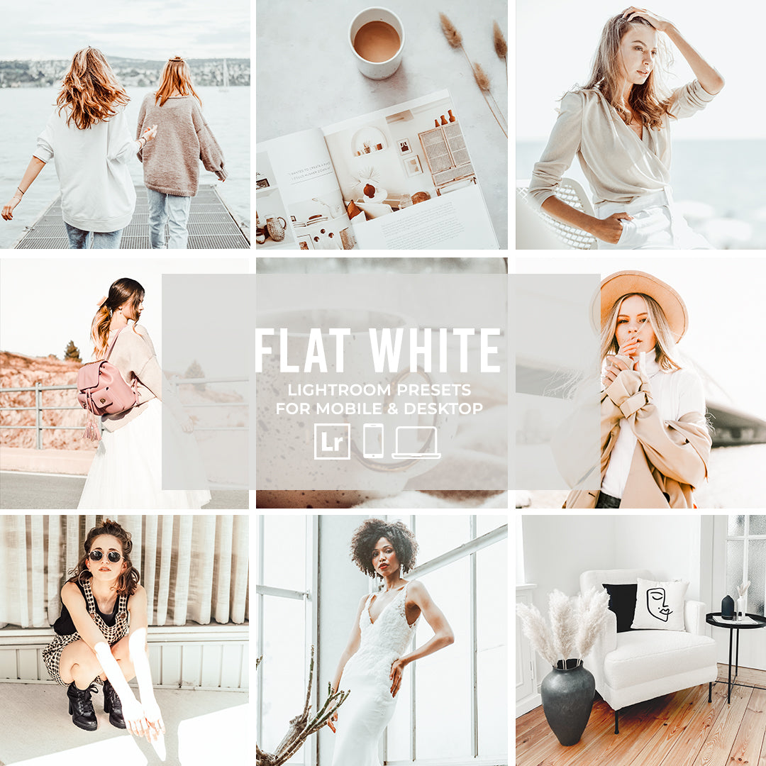 Flat White Lightroom Presets Collection - Presetsh