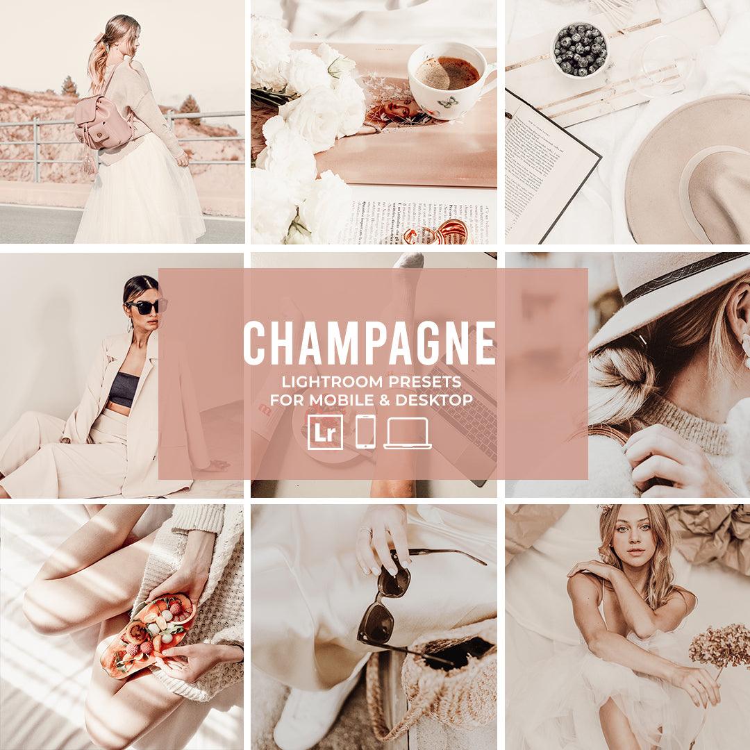 Champagne Lightroom Presets Collection - Presetsh