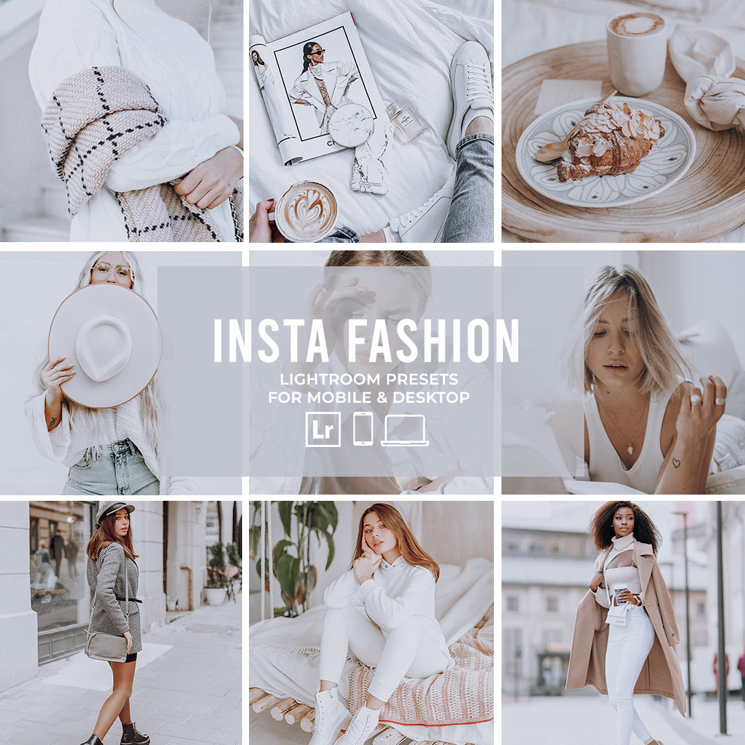 Insta fashion Lightroom Presets collection - Presetsh