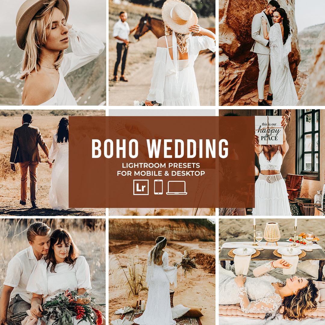 Boho Wedding Lightroom Presets Collection - Presetsh