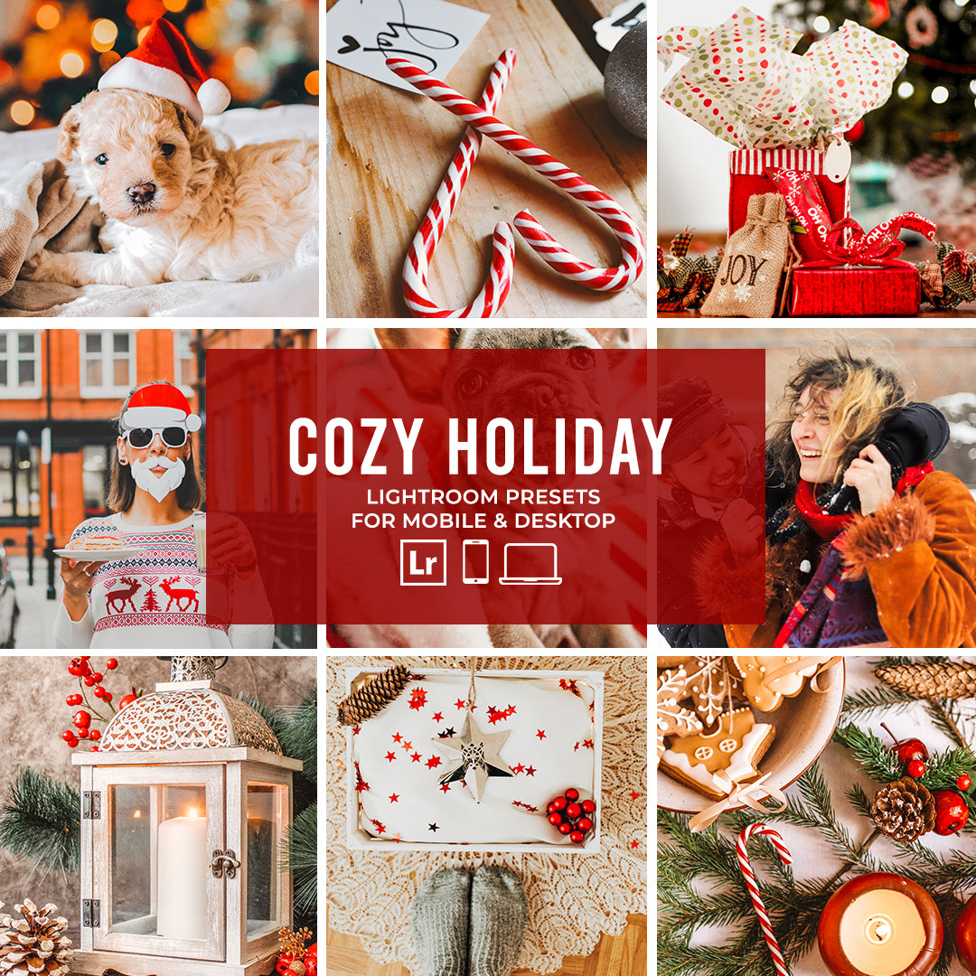 Cozy Holiday Lightroom Presets Collection - Presetsh