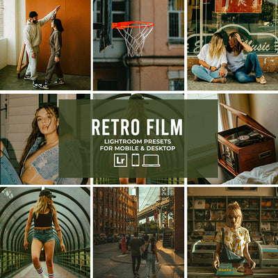 Retro Film Lightroom Presets Collection - Presetsh