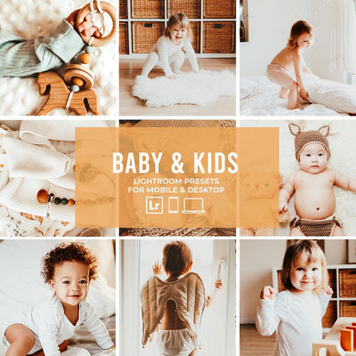 Baby & kids Lightroom Presets Collection - Presetsh