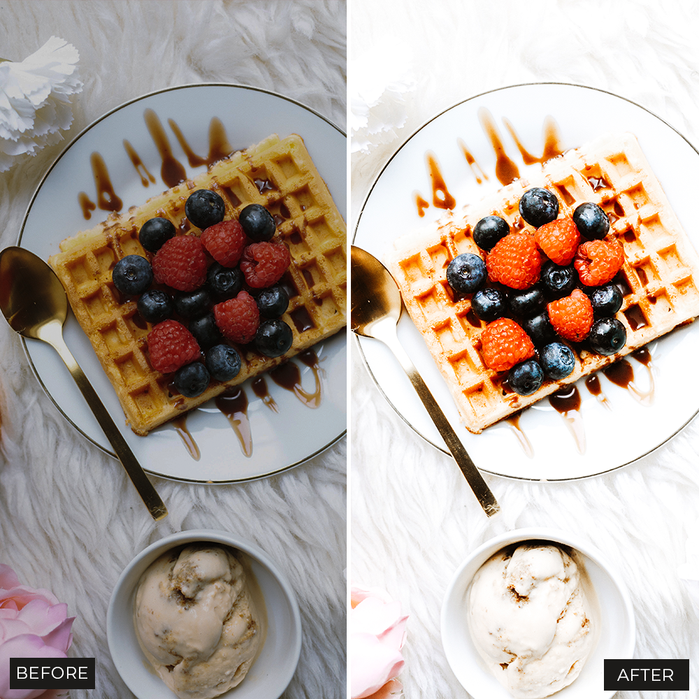 Minimal Food Lightroom Presets Collection - Presetsh