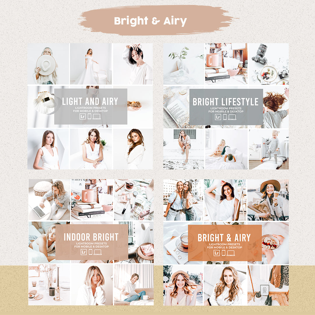 INFLUENCER LIGHTROOM PRESETS BUNDLE PACK (35 PACKS) - Presetsh