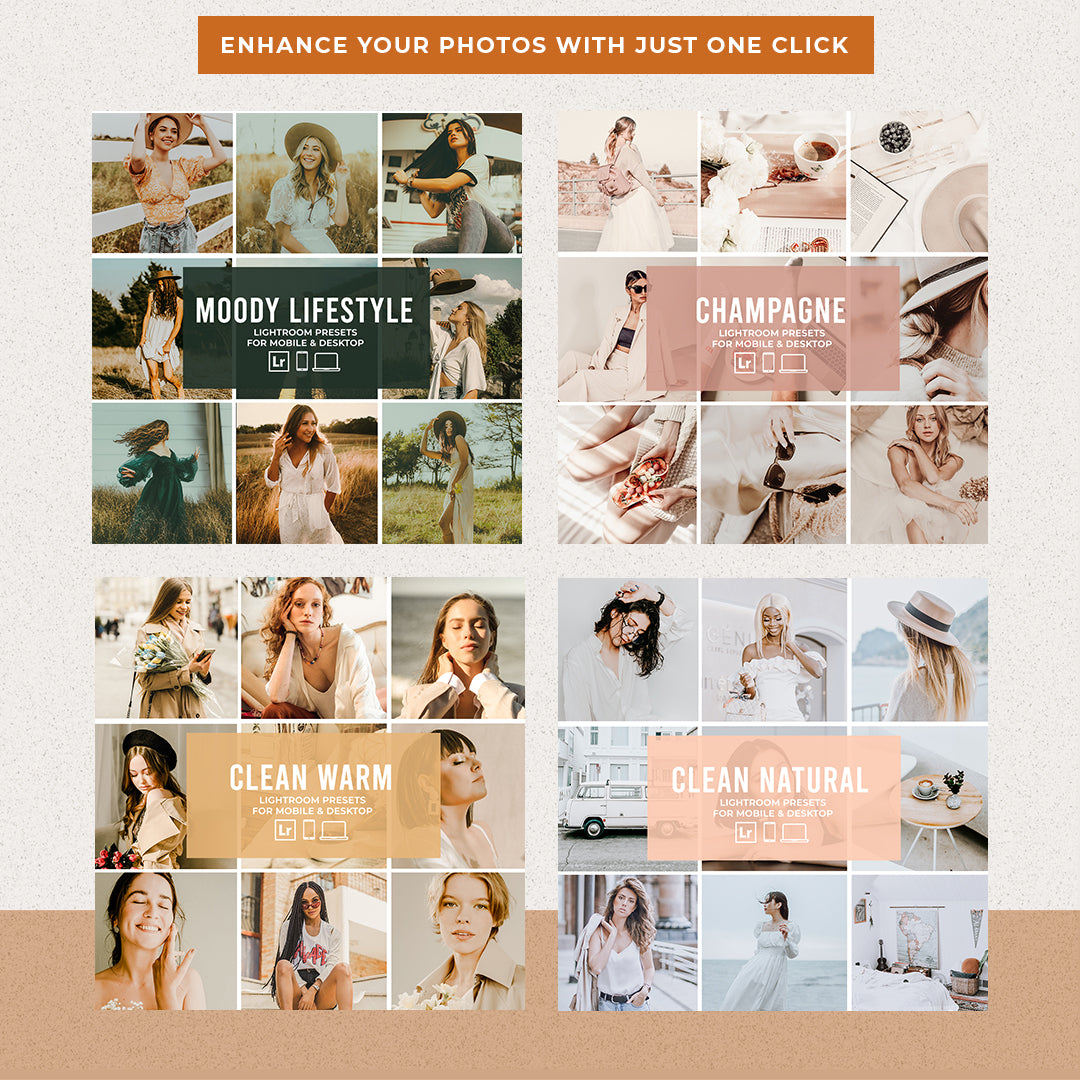 WEDDING BUNDLE PRESETS | 20 PACKS (MOBILE + DESKTOP) - Presetsh