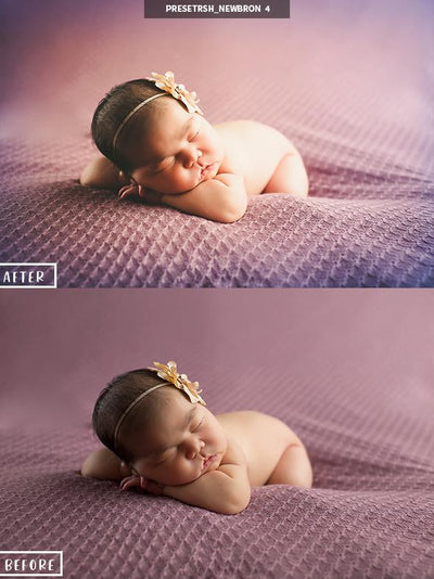 30 Newborn Lightroom Collection - presetsh photography