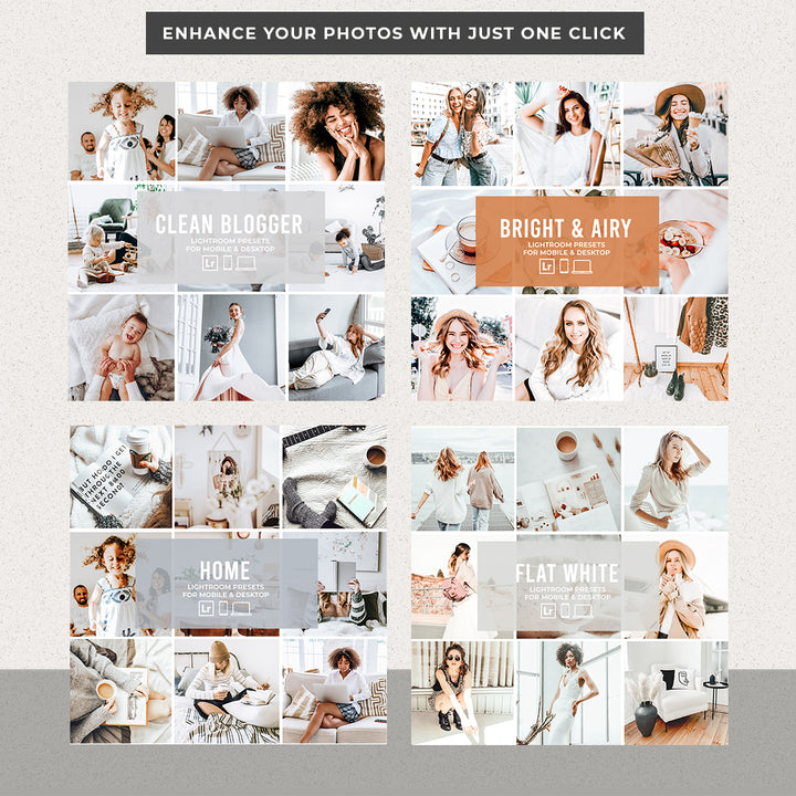 MINIMAL BUNDLE PRESETS | 12 PACKS (MOBILE + DESKTOP) - Presetsh