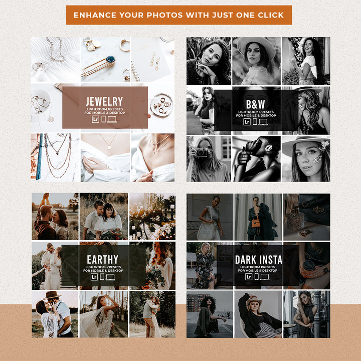 WEDDING BUNDLE PRESETS | 20 PACKS (MOBILE + DESKTOP) - Presetsh