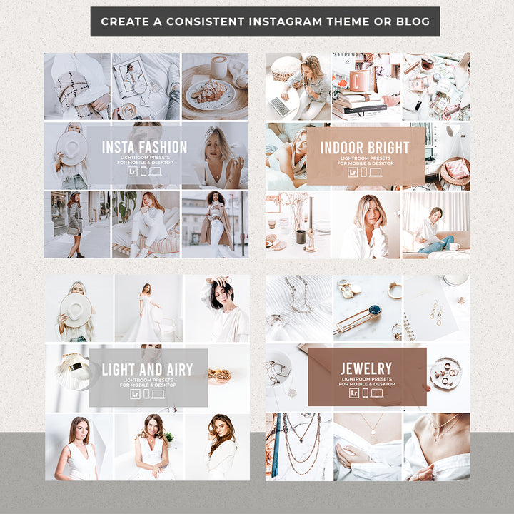 MINIMAL BUNDLE PRESETS | 12 PACKS (MOBILE + DESKTOP) - Presetsh