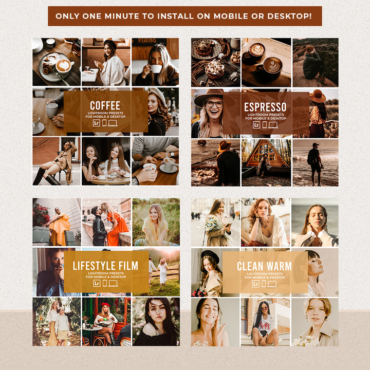 FALL BUNDLE PRESETS | 12 PACKS (MOBILE + DESKTOP) - Presetsh