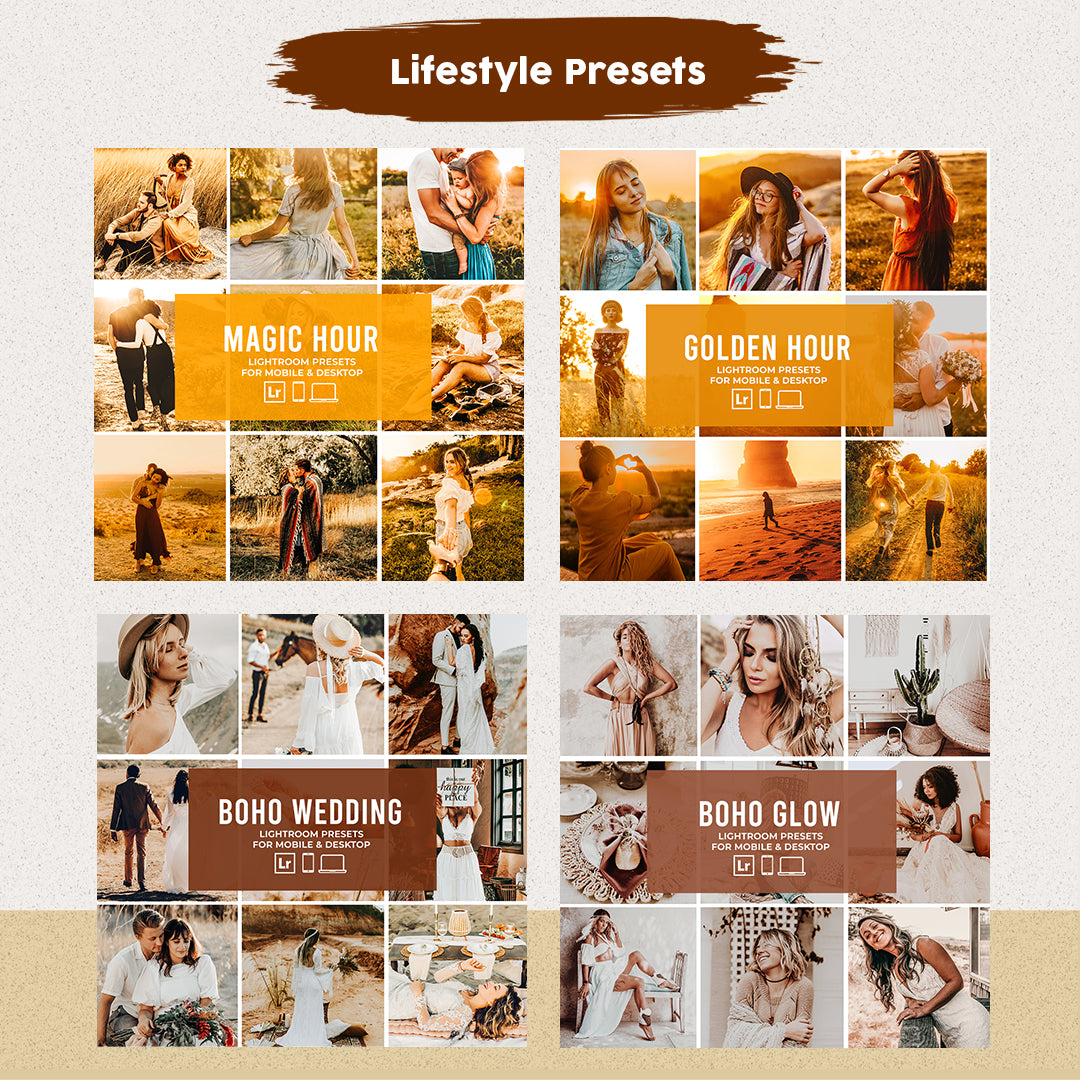 INFLUENCER LIGHTROOM PRESETS BUNDLE PACK (35 PACKS) - Presetsh