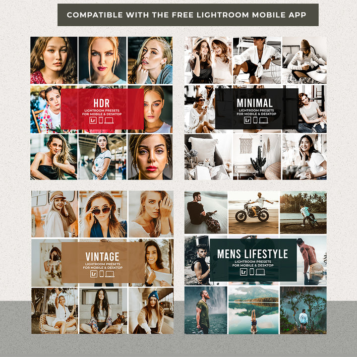 FITNESS BUNDLE PRESETS | 12 PACKS (MOBILE + DESKTOP) - Presetsh