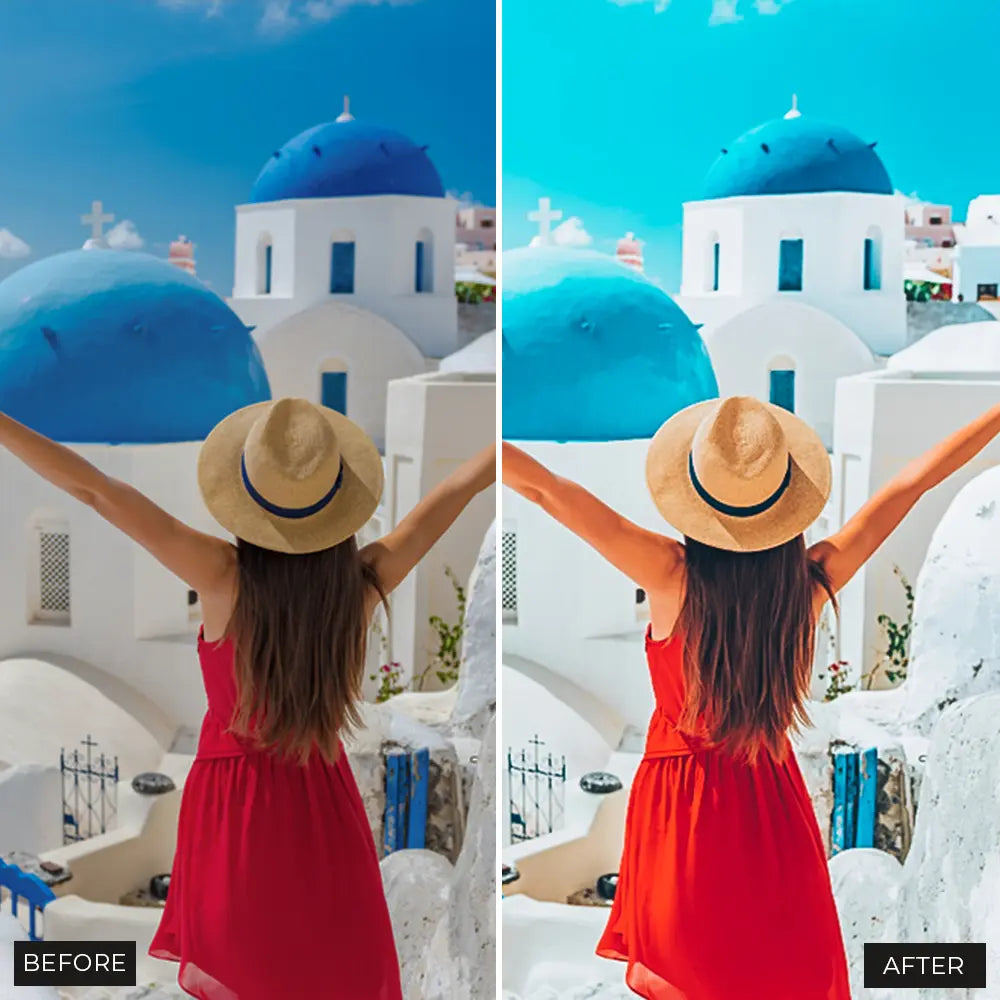 Santorini Lightroom Presets