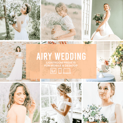Airy Wedding Lightroom Presets Collection - Presetsh