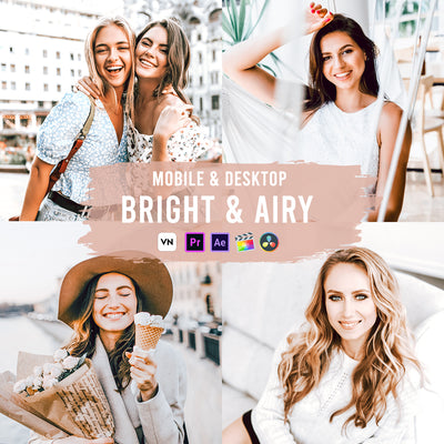 Bright & Airy Video Luts
