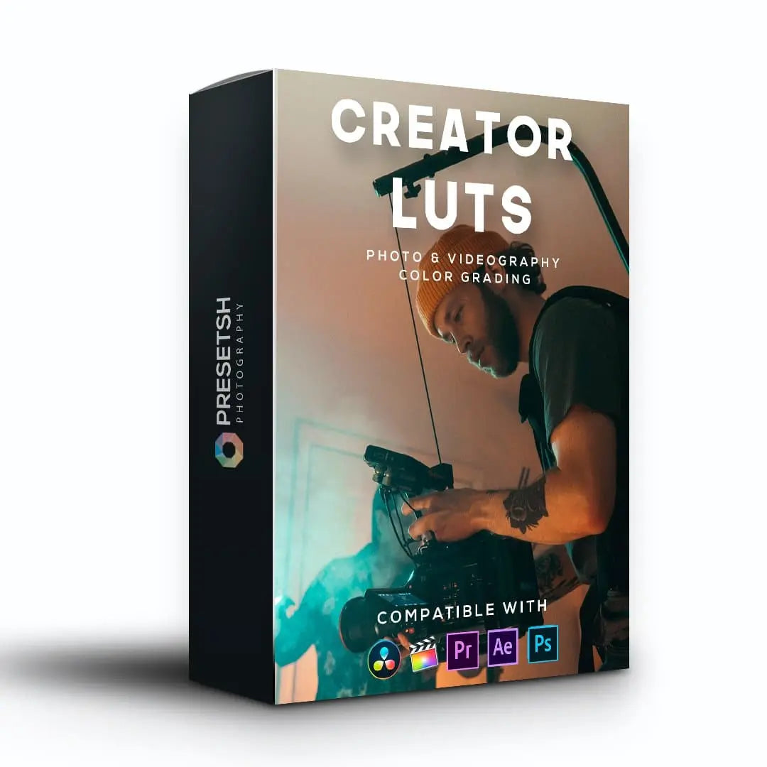Creator LUTs | Video editing LUTs | By Presetsh