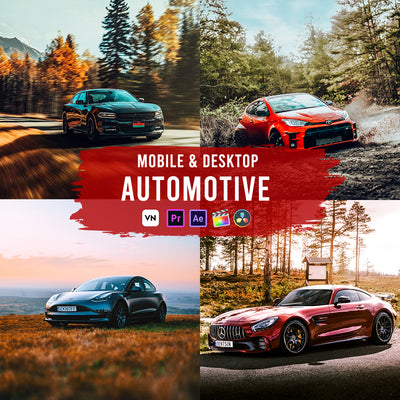 Automotive Video Luts Collection (Mobile & Desktop)