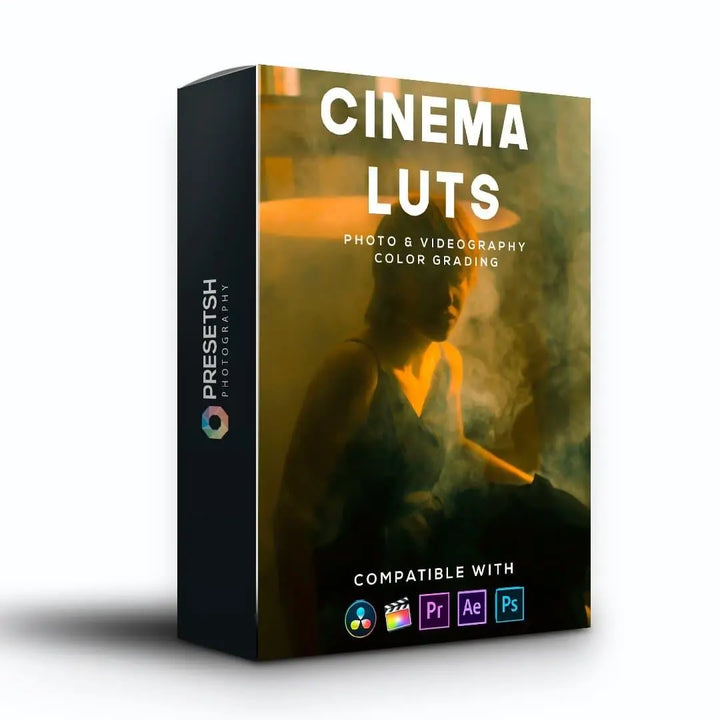 50 Cinema Look LUTs Pack Color Grading - Presetsh.com 