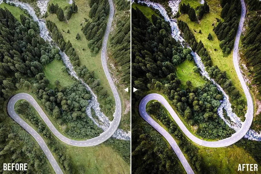 Drone Lightroom Presets - presetsh photography