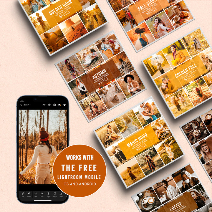 FALL BUNDLE PRESETS | 12 PACKS (MOBILE + DESKTOP) - Presetsh