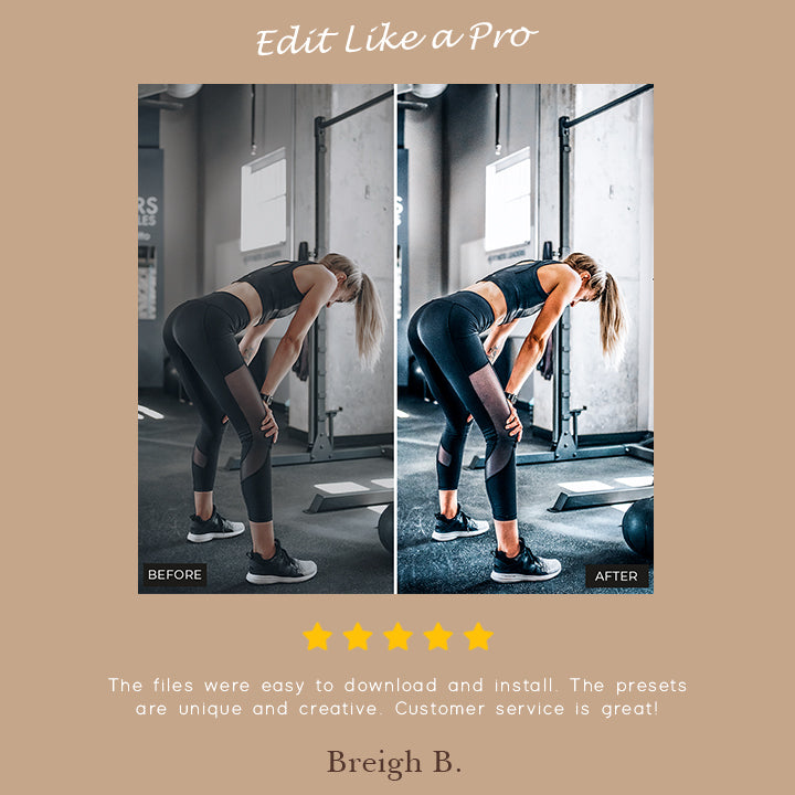 FITNESS BUNDLE PRESETS | 12 PACKS (MOBILE + DESKTOP) - Presetsh