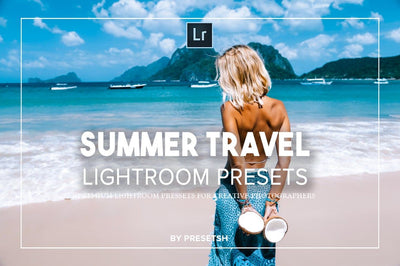 Summer Travel Blogger Lightroom Presets Collection - presetsh photography